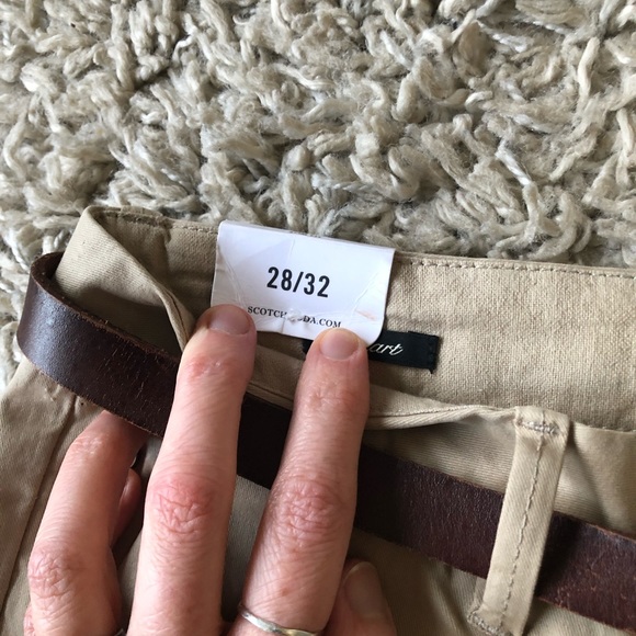 Scotch&Soda~ Men’s Stuart Slim Chino Pants - Picture 6 of 15